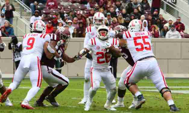 Rebels fall on the road in 38-24 loss to Aggies