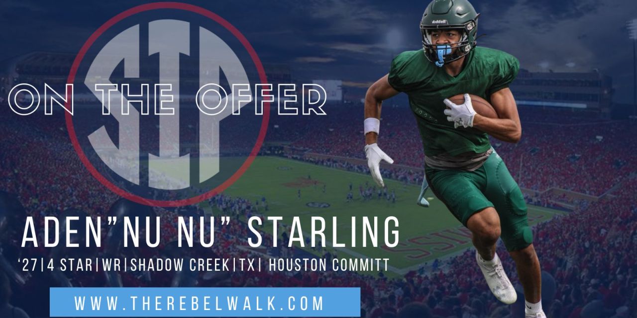 2027 Four-Star WR Aden Starling’s Breakout Performance Earns Ole Miss Offer