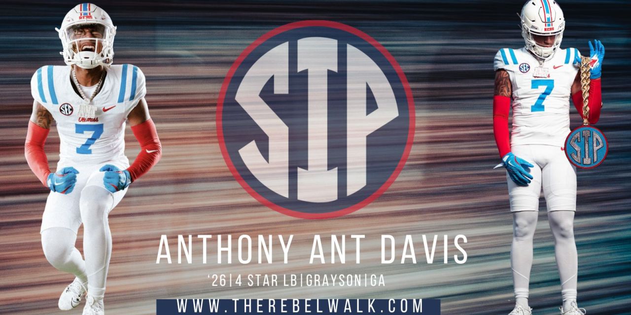 Elite Linebacker Anthony Davis Joins 2026 Ole Miss Class in Huge Recruiting Win