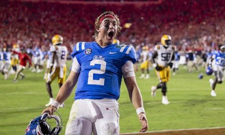 Ole Miss’ Jaxson Dart Named SEC Co-Offensive Player of the Week