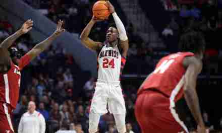 Joiner’s 33 Points Not Enough, Rebels Succumb to Hot-Shooting Alabama, 97-83