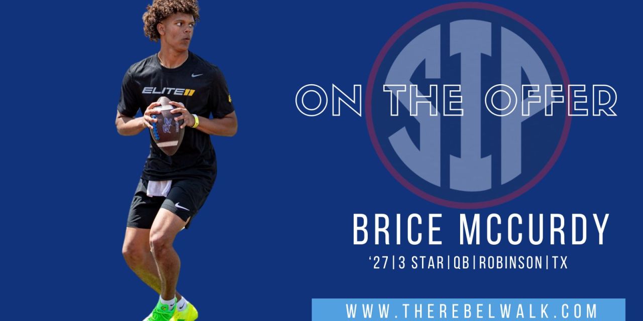Ole Miss Offers 2027 Texas QB Brice McCurdy Amid Summer Recruiting Push