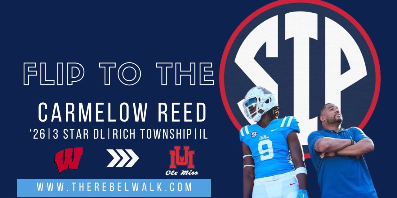 2026 Defensive Lineman Carmelow Reed Flips Commitment to Ole Miss