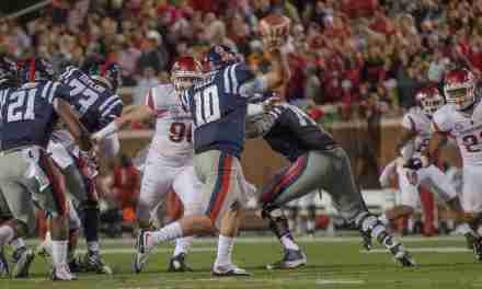 Rebels’ QB Chad Kelly reflects on last year’s Arkansas game