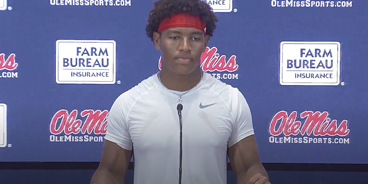 Trinidad Chambliss Brings Championship Pedigree to Ole Miss QB Room