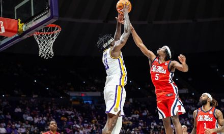 Chris Beard, Ole Miss land first portal commit in talented LSU transfer forward