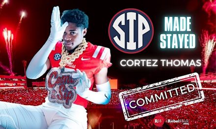 Four-star, 2025 safety Cortez Thomas commits to Lane Kiffin, Ole Miss football