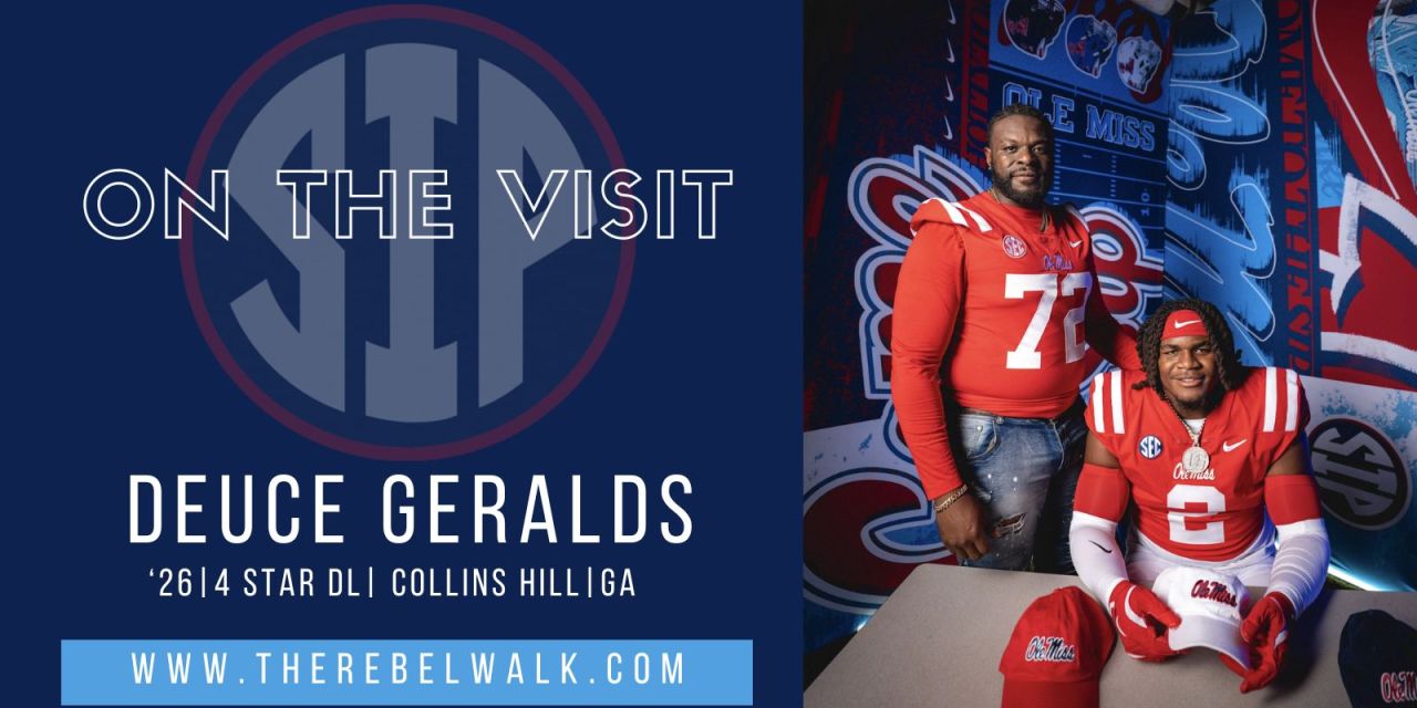 Ole Miss Makes Strong Impression on Top 2026 Defensive Lineman Deuce Geralds