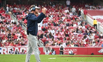 TRANSCRIPT: Everything Lane Kiffin said after Ole Miss’ 63-31 win over Arkansas