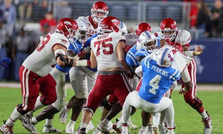 Rebels held Arkansas’ potent rushing attack to just 36 yards: ‘That was one we definitely won on defense’