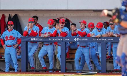 Ole Miss completes the sweep of Delaware with 14-4 run-rule win