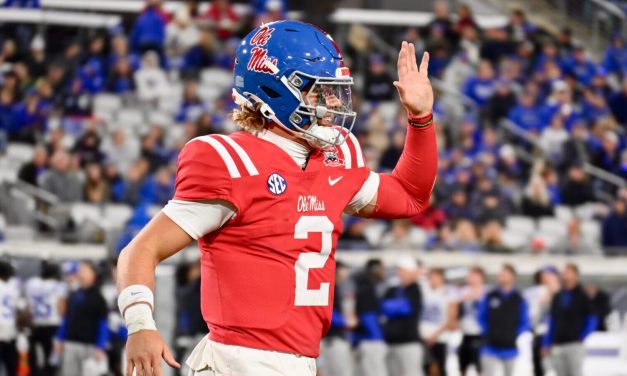 Ole Miss beats Duke, 52-20, on a record-breaking night for Jaxson Dart