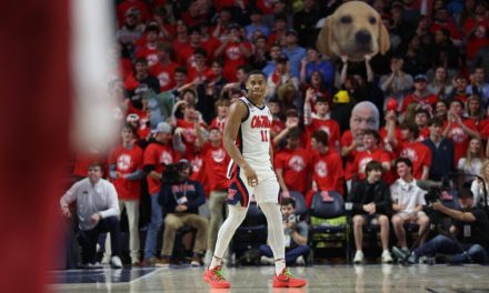 Record student crowd in SJB Pavilion sees Ole Miss dominate Arkansas, 77-51