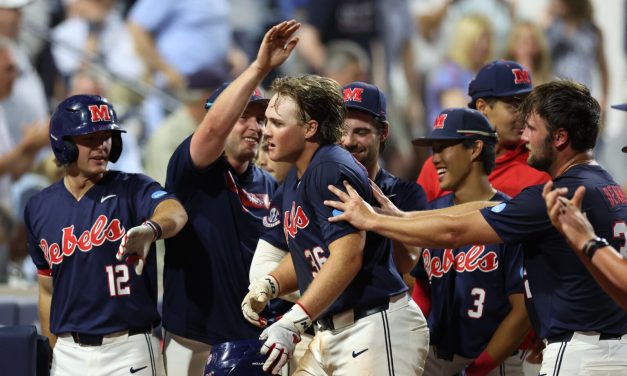 Ole Miss Outlasts Georgia Tech, Blasts Murray State in Doubleheader to Set Up Regional Final