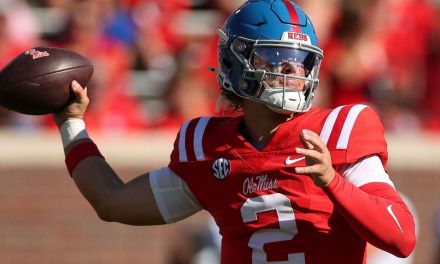 Ole Miss Quarterback Jaxson Dart Wins Conerly Trophy