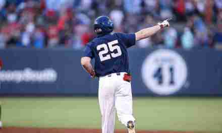Tim Elko’s grand slam leads Ole Miss to 6-3 win over SEMO in Opener of Oxford Regional