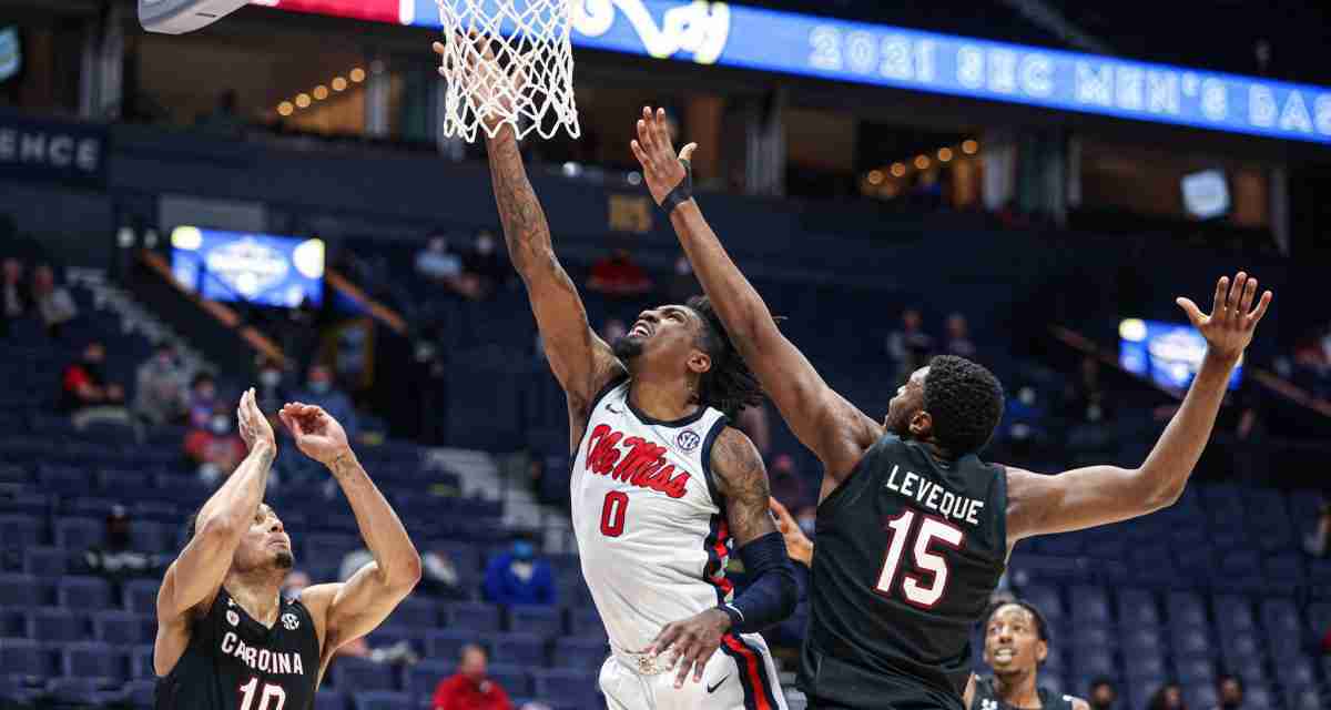WATCH: Jarkel Joiner, Romello White, and head coach Kermit Davis discuss Rebs’ win over Gamecocks