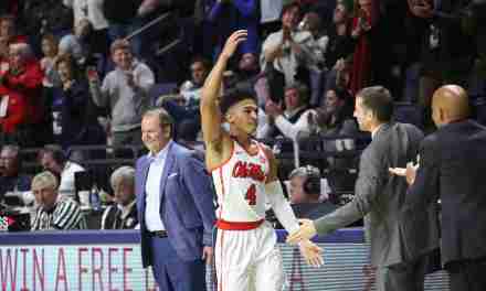 Tyree scores career-high 40 points, leads Ole Miss to 83-58 victory over State