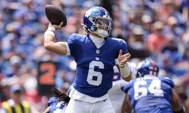 No Rookie Nerves: Jaxson Dart Makes Strong Start in Preseason NFL Game vs. Buffalo