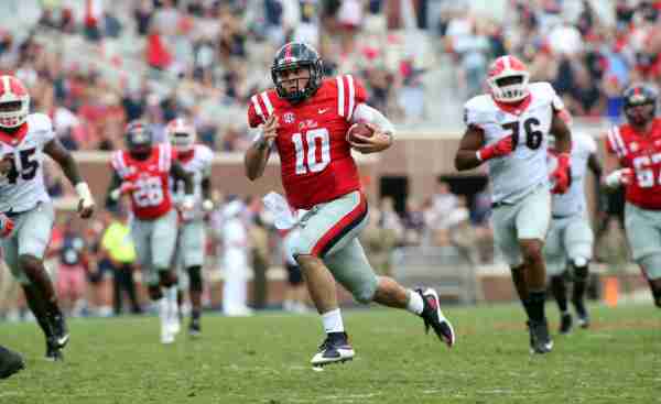 All cylinders firing for Chad Kelly, Ole Miss offense as Rebels roll over Georgia
