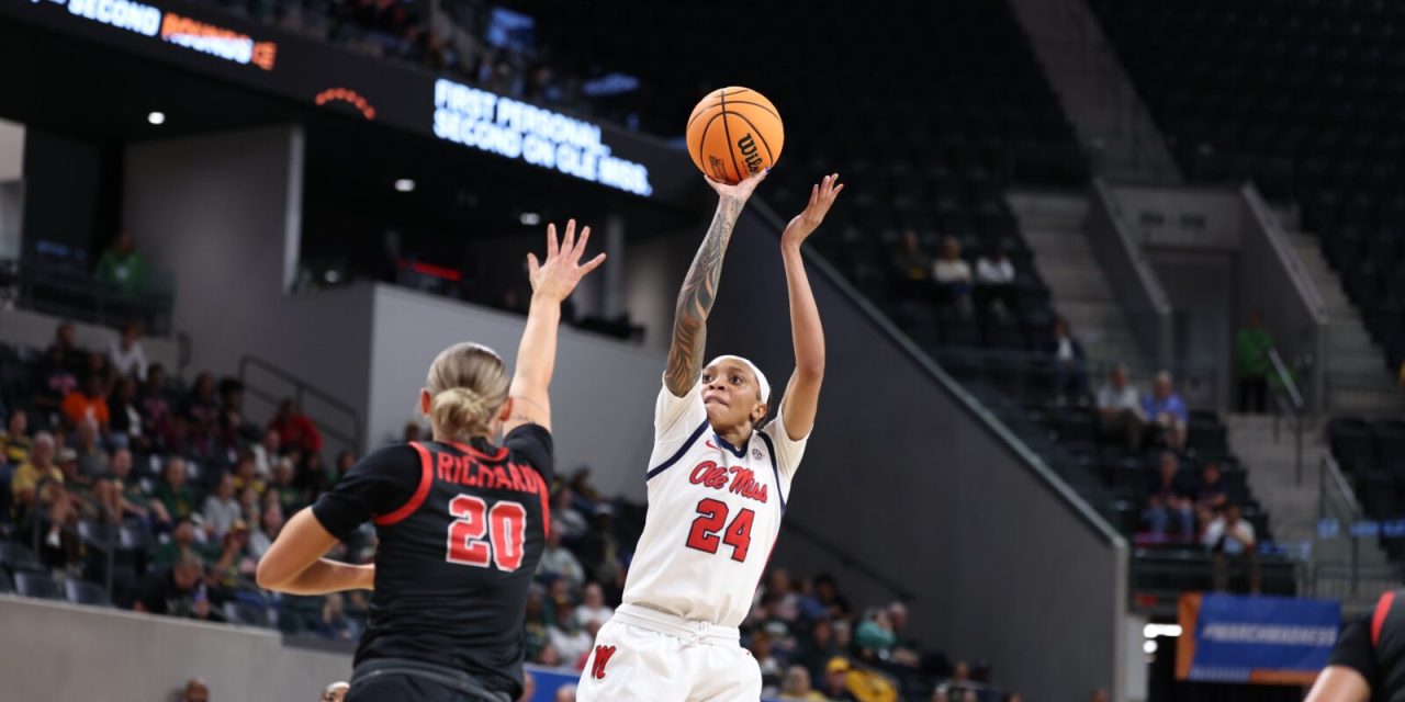 No. 5-seed Ole Miss Dominates No. 12-seed Ball State, Advances to Round of 32 Showdown with Baylor