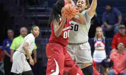 Arkansas’ Jimmy Dykes says strong post play making Rebels a much better team