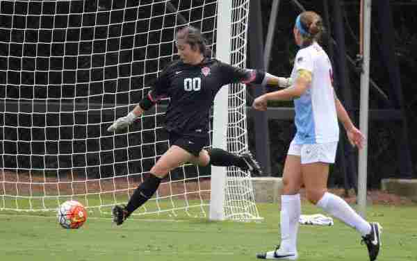 Freshman GK Marnie Merritt doesn’t feel pressure replacing McCormick