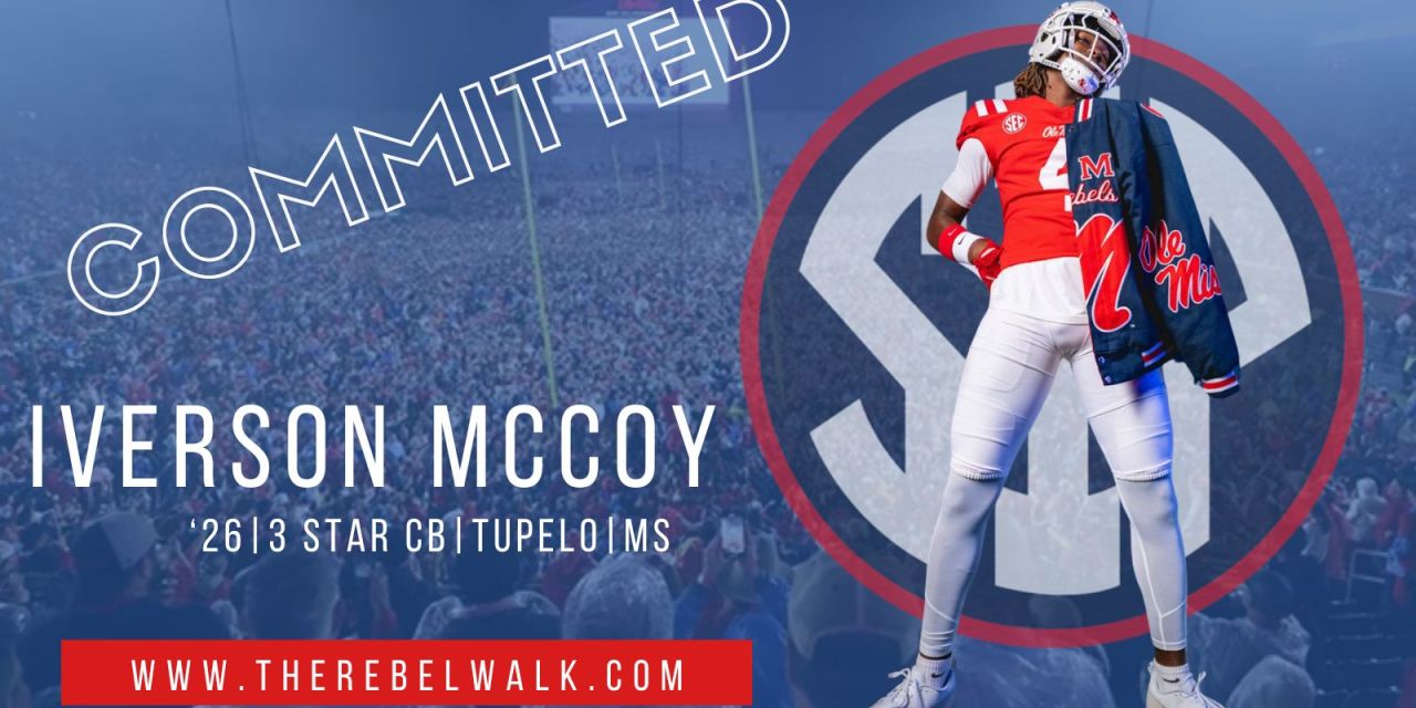 BOOM! Lane Kiffin, Rebels land commitment from Tupelo CB Iverson McCoy: ‘When I took the OV it just felt like home’