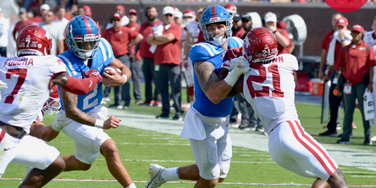 Gridiron Gallery: Ole Miss defeats Arkansas in 52-51 thriller