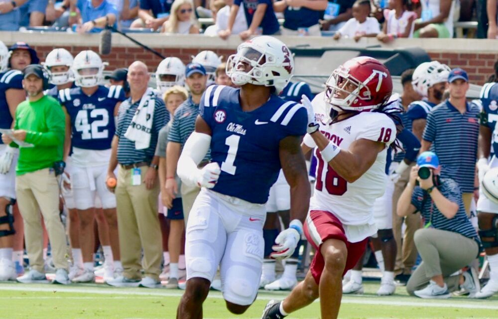 Gridiron Gallery: Ole Miss defeats Troy, 28-10, in season opener