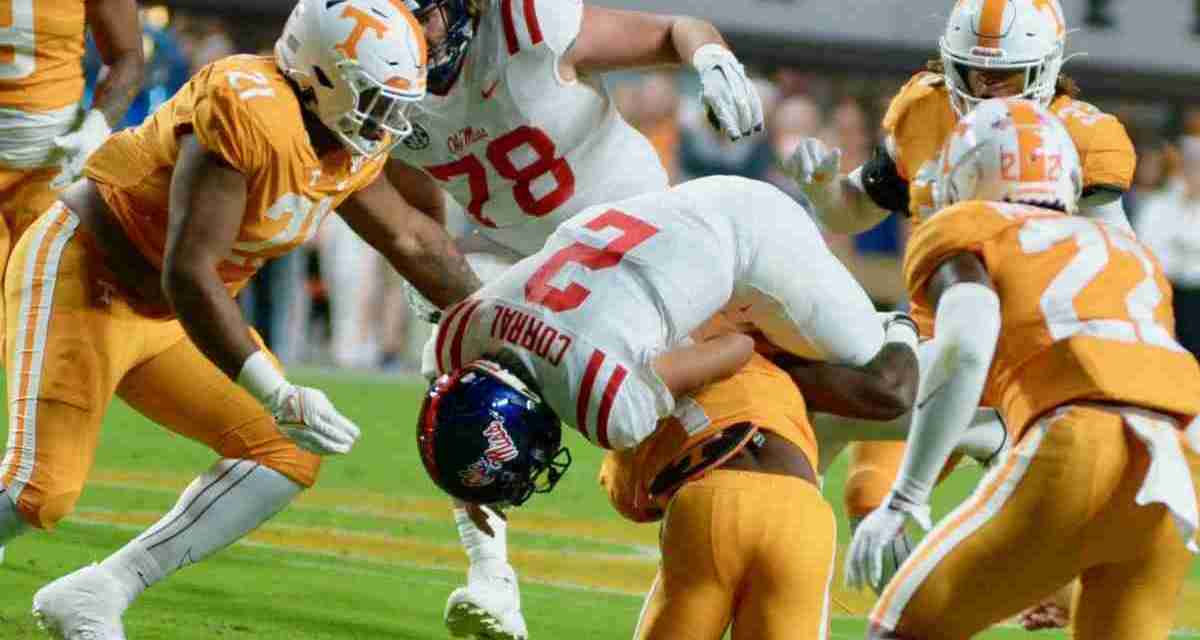 GRIDIRON GALLERY: Ole Miss beats the Vols, 31-26, in crazy game at Neyland