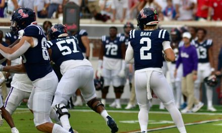 Jaxson Dart’s Metrics Among Nation’s Best in Rebels’ Week-One Win over Furman