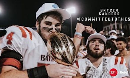 Ole Miss commit Brycen Sanders talks about winning a state title, looks ahead to playing for the Rebels