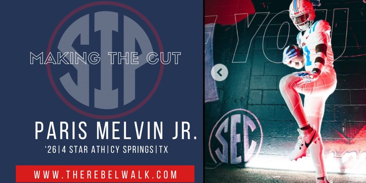 Two-Way Texas Talent Paris Melvin Jr. Has Ole Miss in His Final Four