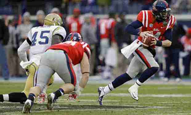 Rebels top Georgia Tech in Music City Bowl