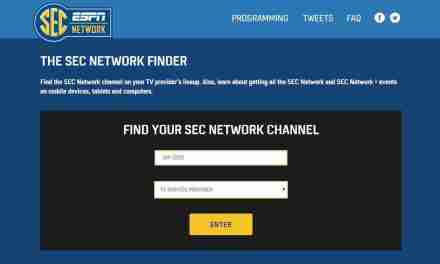 Find the SEC Network on your provider’s lineup