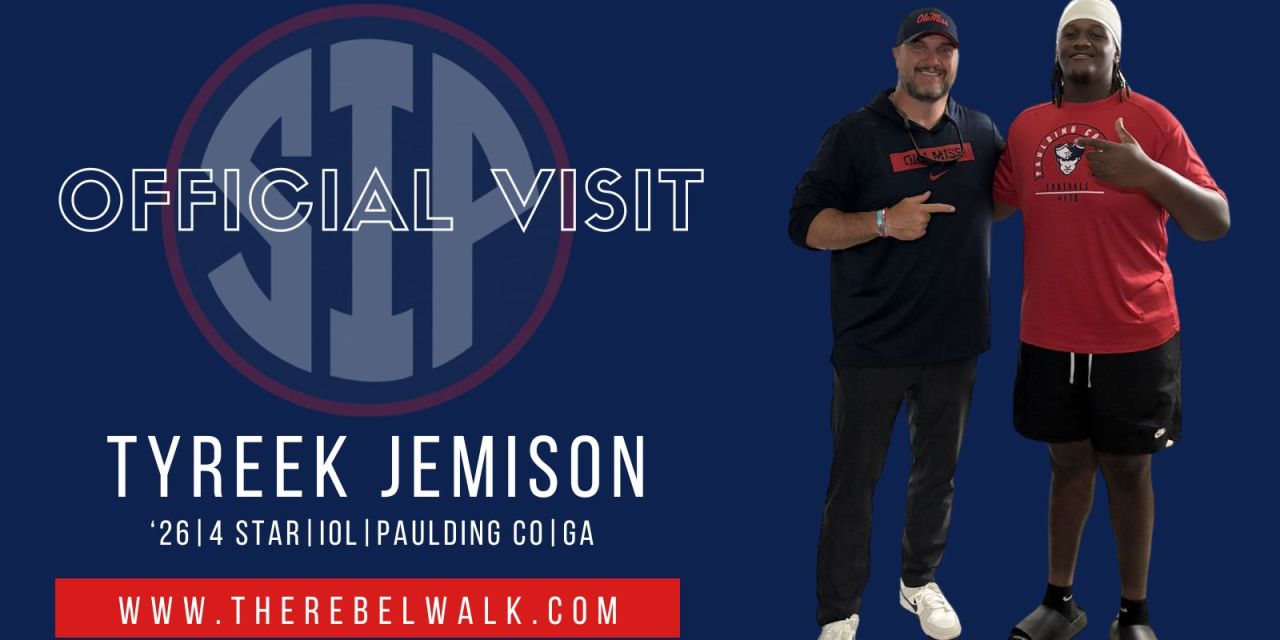 Rebel Recruiting Weekend Buzz | Inside Tyreek Jemison’s Official Visit to Ole Miss: ‘The way they cared about me and fought hard to get me on this official visit meant so much..’