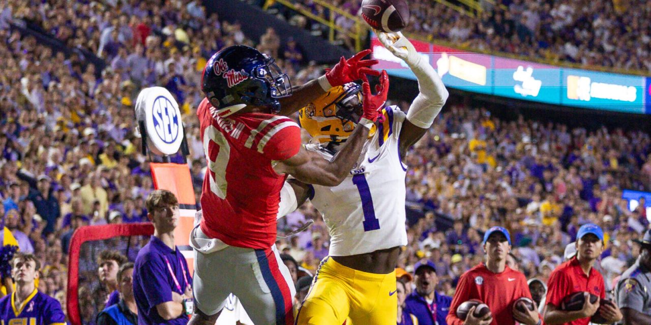 Ole Miss Wide Receiver Tre Harris Makes ESPN’s Midseason Top 25 Players List