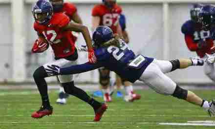 Van Jefferson excited about being a part of Rebels’ offense