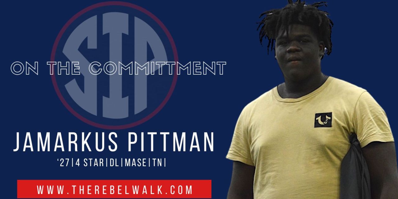 JaMarkus Pittman’s Perfect Fit: Why the 4-Star Defensive Lineman Chose Ole Miss