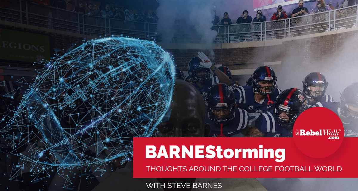 BARNEStorming: Thoughts Around the College Football World
